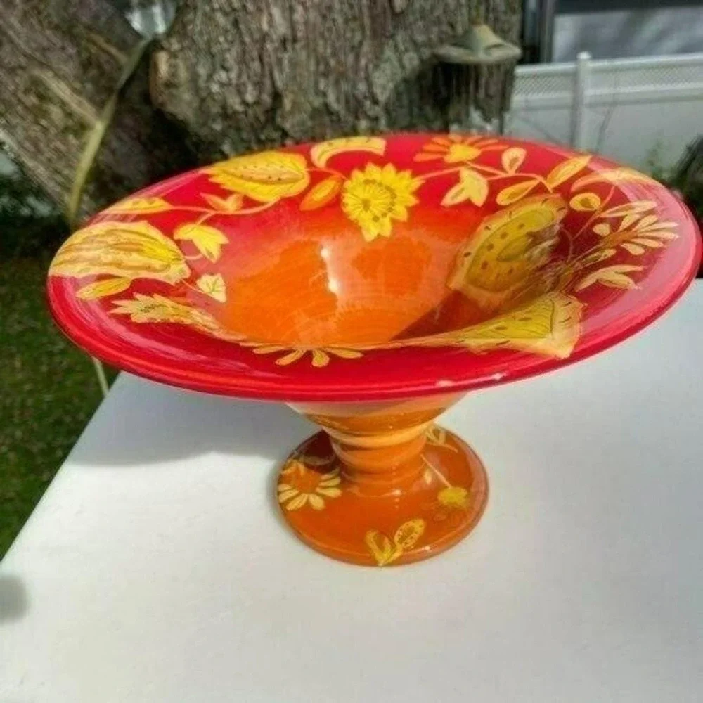 Gates Ware Vintage Hand Painted 13.5